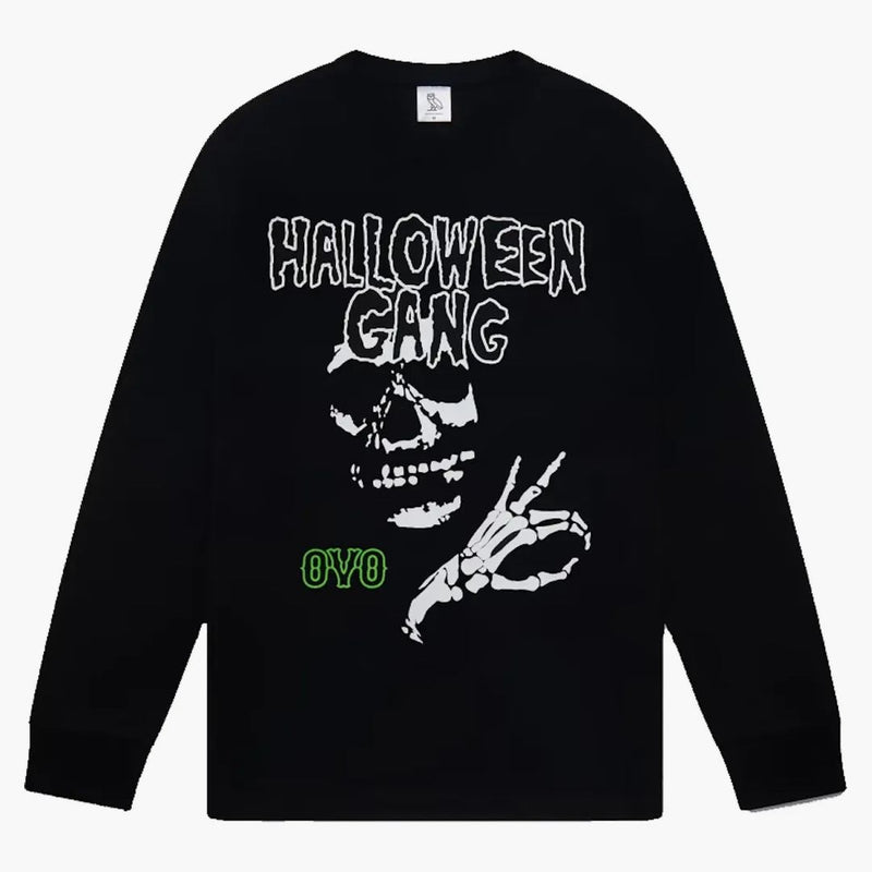 OVO Halloween Gang Longsleeve T-shirt svart