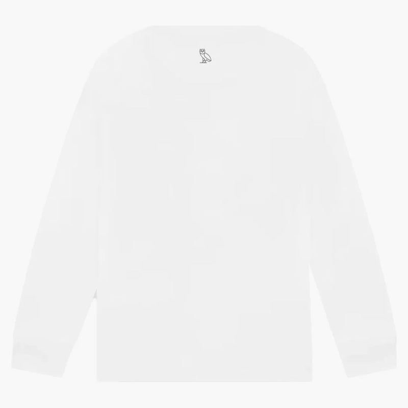 Ovo halloween gäng longsleeve t-shirt vit
