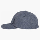 Ovo Herringbone Initial Sportscap Blue