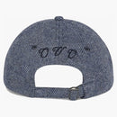 Ovo Herringbone Initial Sportscap Blue