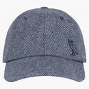Ovo Herringbone Initial Sportscap Blue