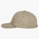 Ovo Herringbone Initial Sportscap Brown