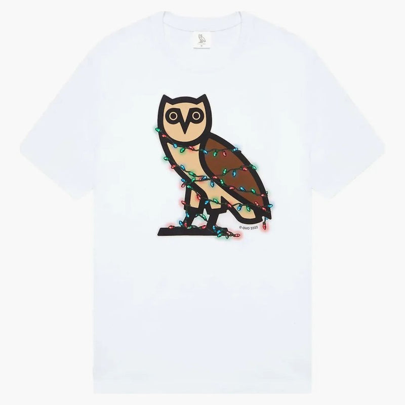 Ovo semesterbubbla uggla t-shirt vit