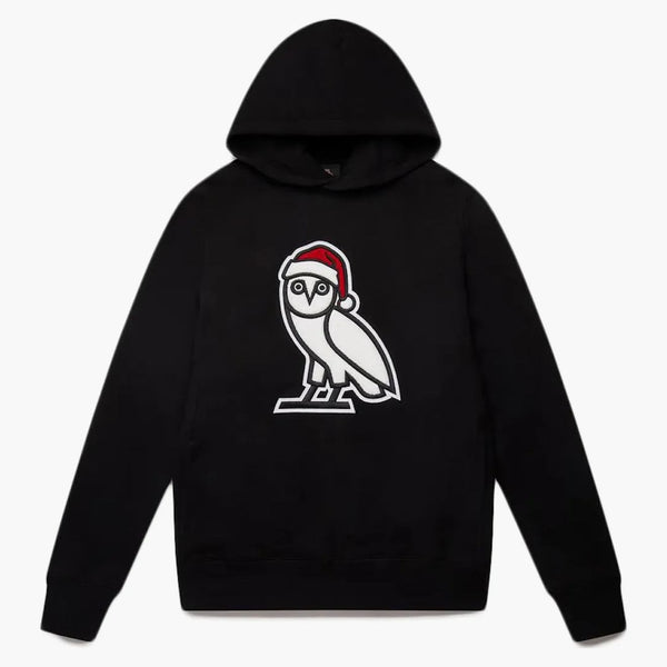 OVO Holiday Owl Hoodie Black