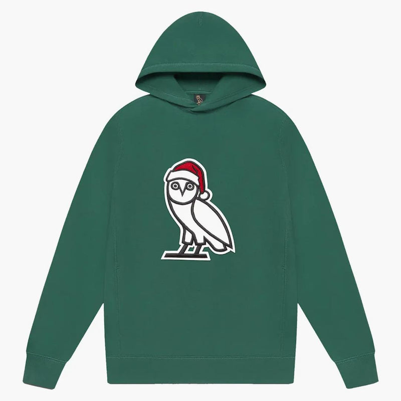 OVO Holiday Owl Hoodie (FW21) Green