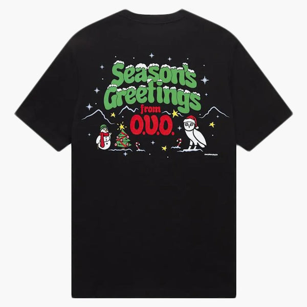 Ovo T-shirt per le vacanze Maglietta nera
