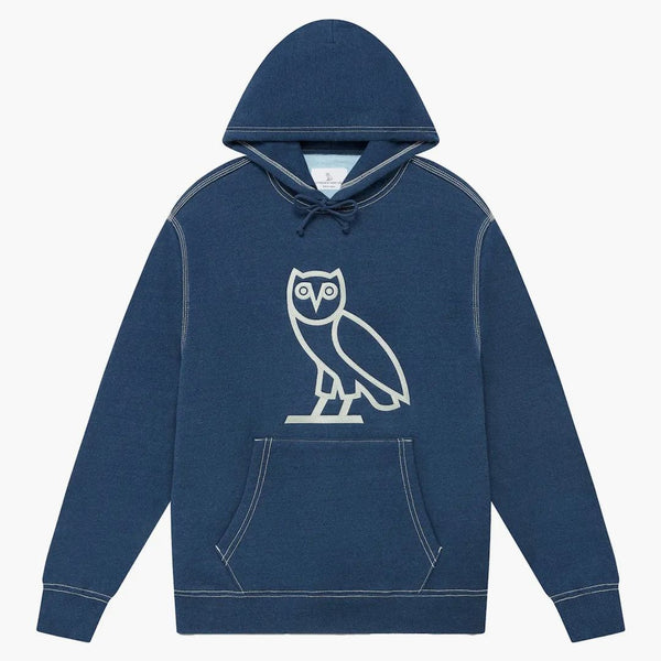 OVO con cappuccio OG in Indigo Dyed Washed Indigo