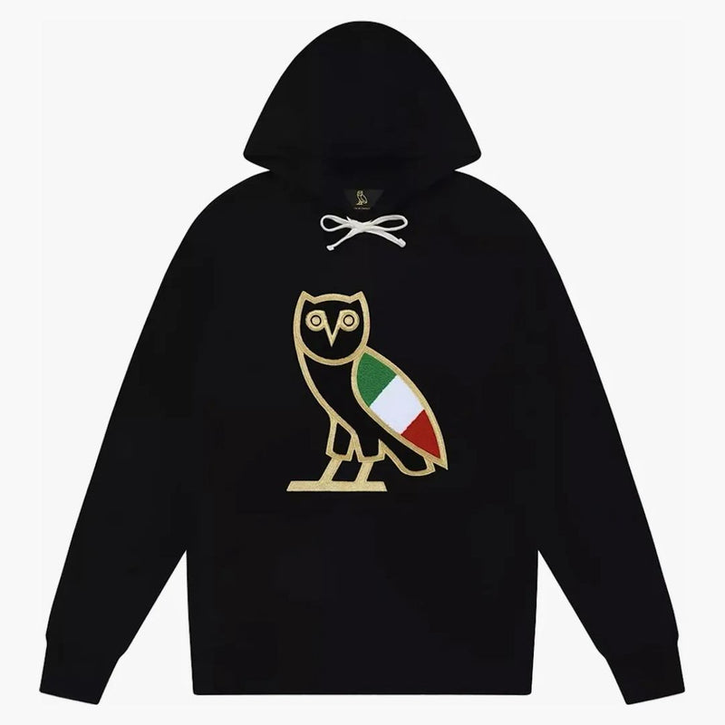 Ovo Italy OG OWL (SS24) Hoodie Black