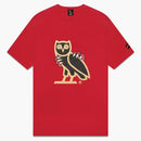 Ovo Jurassic Park Og Owl T-shirt Red