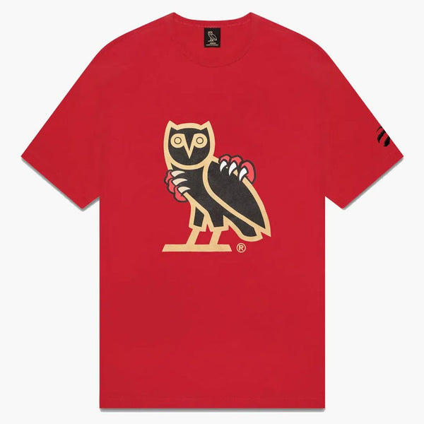 Ovo Jurassic Park OG Owl T-shirt rosso