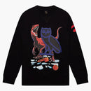 Ovo Jurassic Park Shatted Backboard Crewneck Black