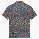 Ovo Liberty Floral Camp Shirt Black