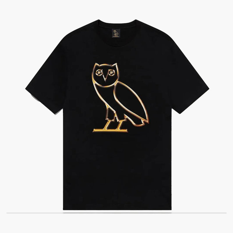 Ovo flytande metall te svart