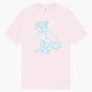 Ovo Liquid Owl T-shirt Pink