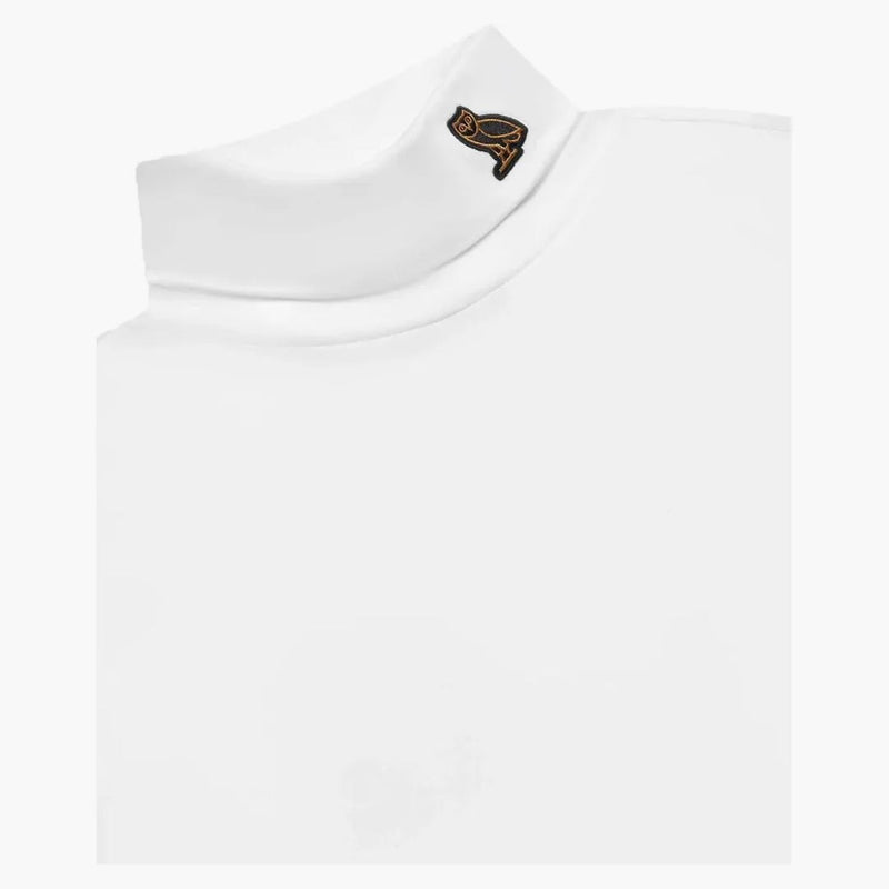 Ovo logo turtleneck vit