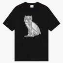 Ovo Metallic Owl T-shirt Black