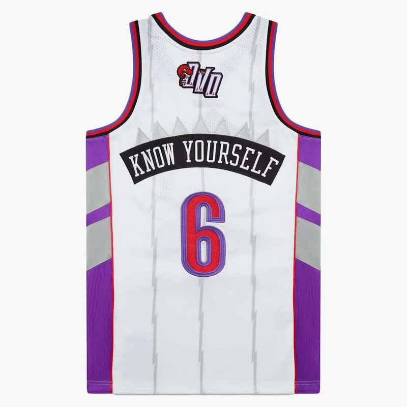 OVO Mitchell och Ness '95 Raptors baskettröja White/Purple