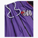Ovo Mitchell and Ness '95 Raptors Basketball Short Purple/Black