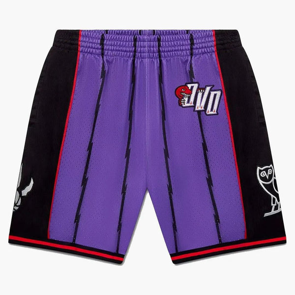Ovo Mitchell e Ness '95 Raptors Basketball Short Purple/Black