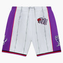 OVO Mitchell och Ness '95 Raptors basket korta vita/lila