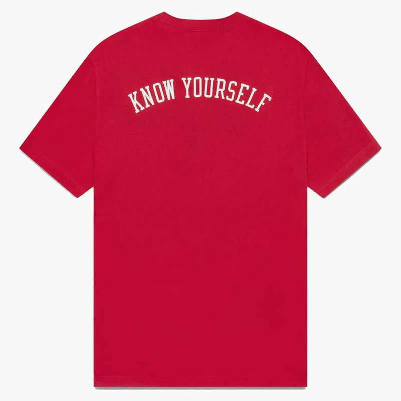 Ovo Mitchell e Ness '95 Raptors Og Owl T-shirt rosso