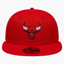 Ovo NBA Chicago Bulls New Era 59 Fifty Fitted ma czerwony