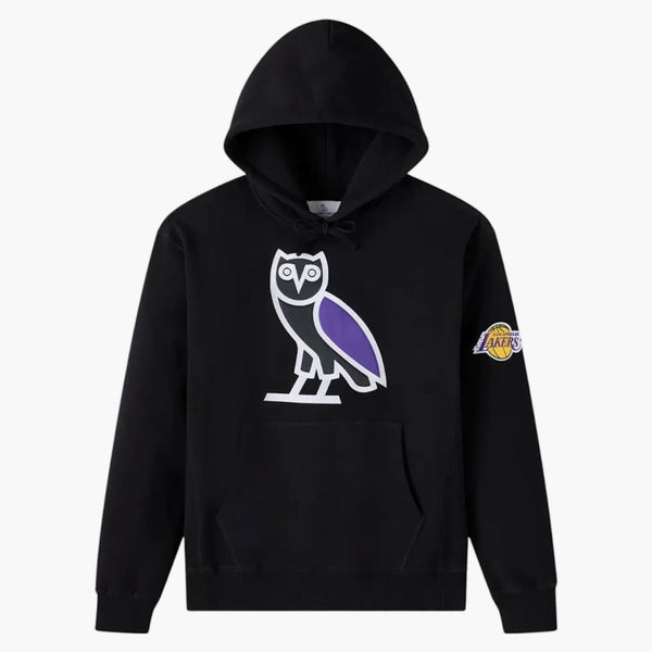 Ovo nba los angeles lakers hoodie svart