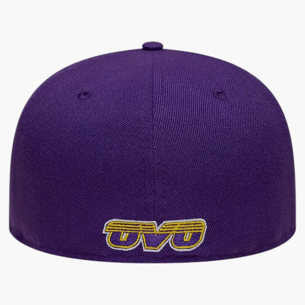 OVO NBA Los Angeles Lakers New Era 59Fifty Fitted har lila