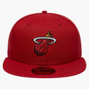 Ovo NBA Miami Heat New Era 59fifty Fitted has red