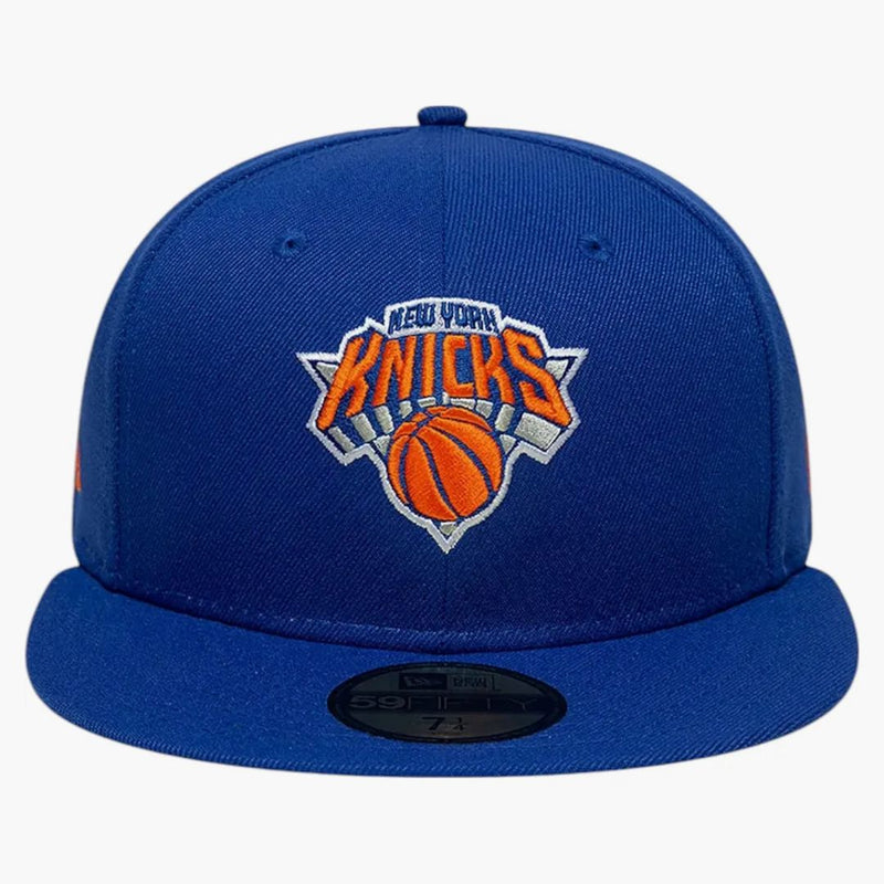 Ovo NBA NBA New York Knicks New Era 59Fifty Falted má modrou