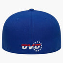 Ovo Nba Philidelphia 76ers New Era 59fifty Fitted Hat Blue