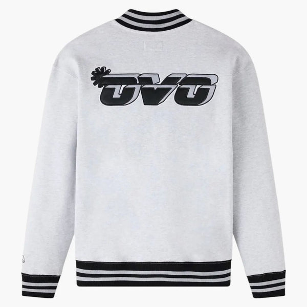 OVO NBA San Antonio Spurs Quarter-Prov Quarter Zip Mockneck Sweatshirt Ash Heather Grey