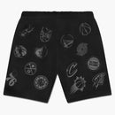 Ovo NBA Team Icons Mesh Short Black