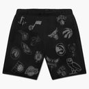Ovo NBA Team Icons Mesh Short Black
