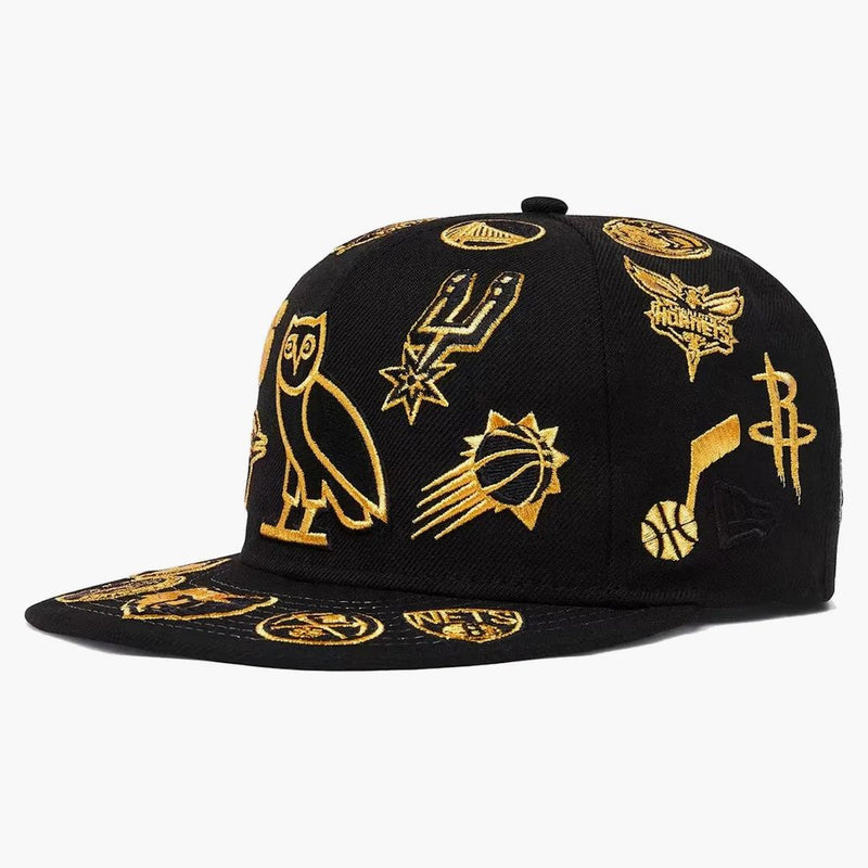 Ovo icone del team NBA Nuova era 59Fifty Black