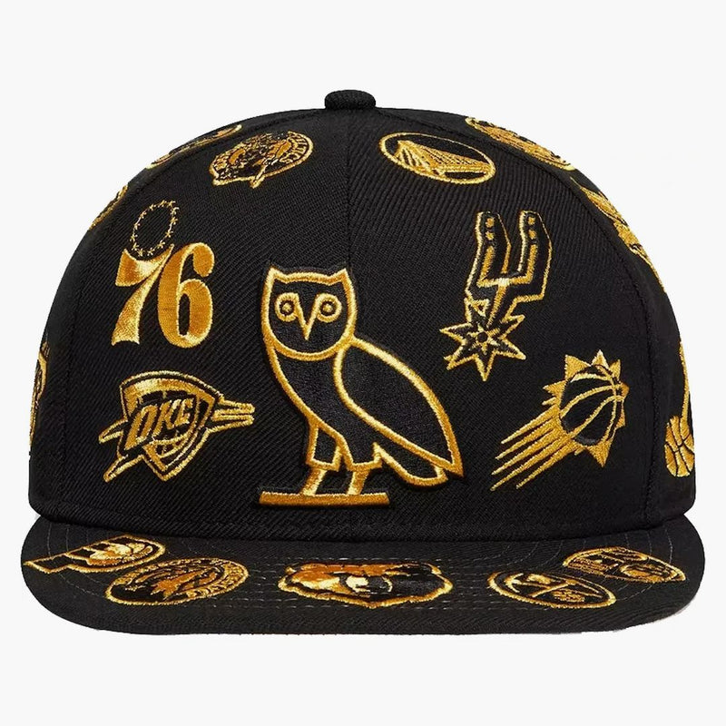 Ovo icone del team NBA Nuova era 59Fifty Black