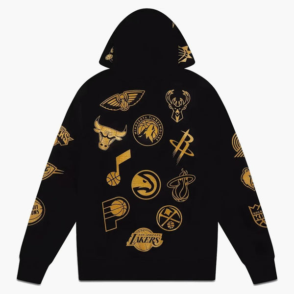 OVO NBA Team Icons Og Owl Hoodie Black