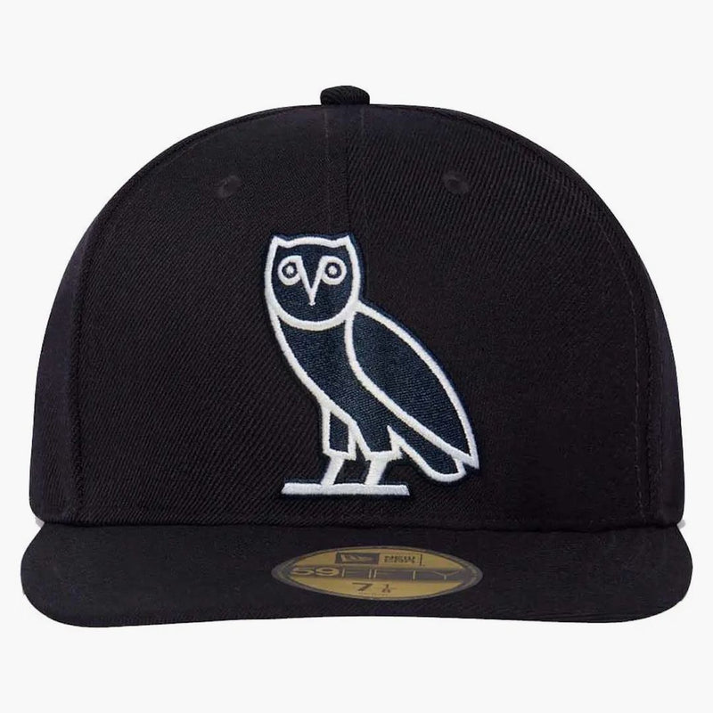 OVO NEW ERA 59FIFFTY OG OWL FITTED CAP Navy