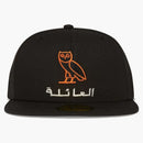 Ovo New Era Family Owl 59fifty Hat Black