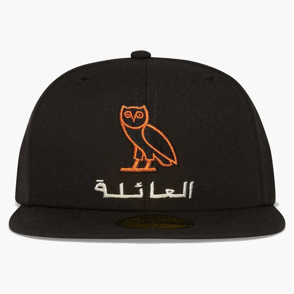 OVO New Era Family Owl 59Fifty har svart