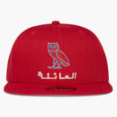 Ovo New Era Family Owl 59fifty Hat Red