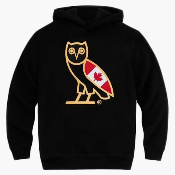 Ovo Canada Og Owl Hoodie Black