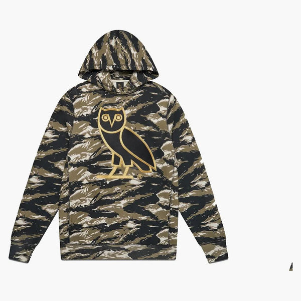 Ovo Og Owl Hoodie (fw21) Tiger Camo