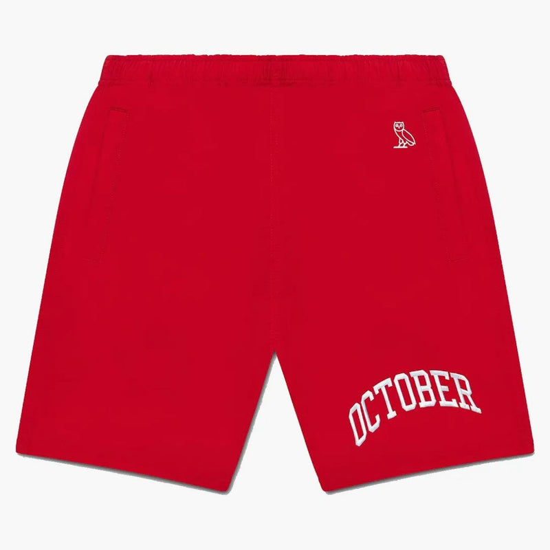 OVO October Arch Nylon Short Red