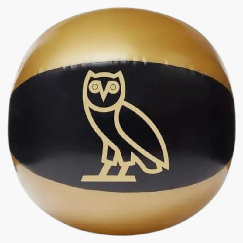 Ovo Owl Beach Ball Black/Gold