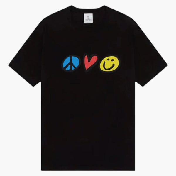 Ovo Mír Love and Happiness tričko černé