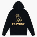 Ovo Playboy Chenille Hoodie Black
