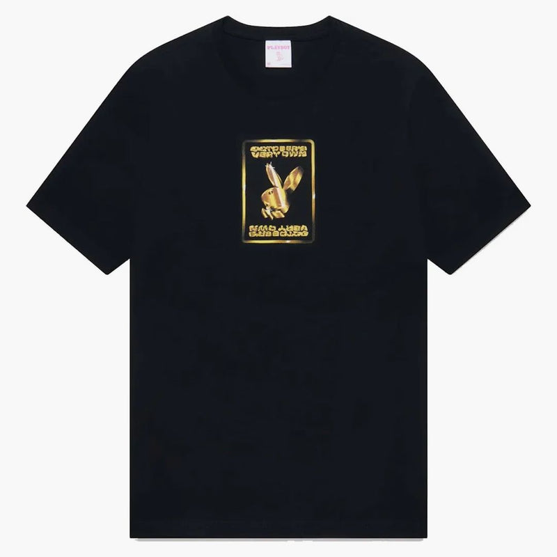 Ovo playboy guld uggla t-shirt svart