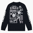 T-shirt Ovo Playboy Longa Longsleeve Black