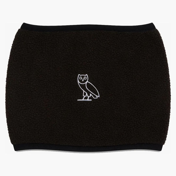Ovo Polartec Fleece Neck Gaiter Black